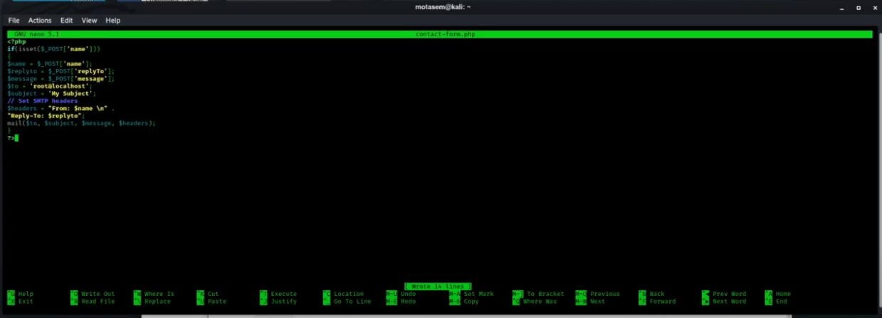 Learn Penetration Testing series - Part 5: Mail Header Injection