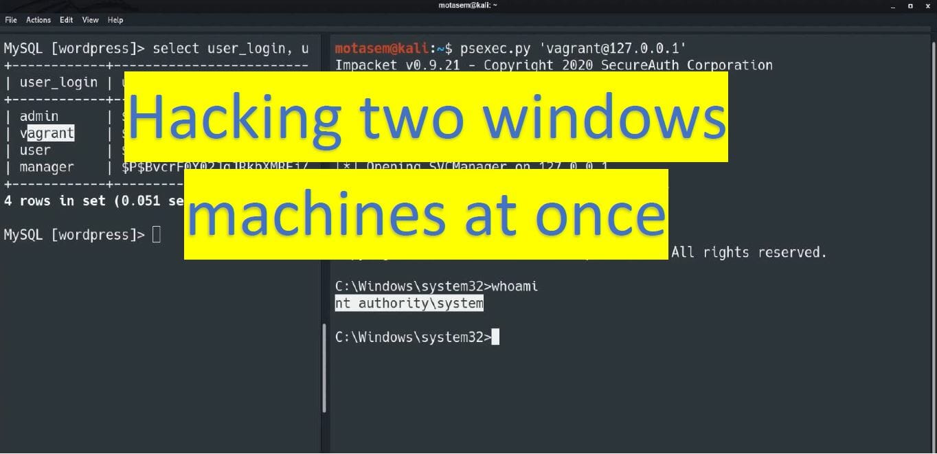How to Hack multiple Windows machines at one time - Metaslpoitable 3