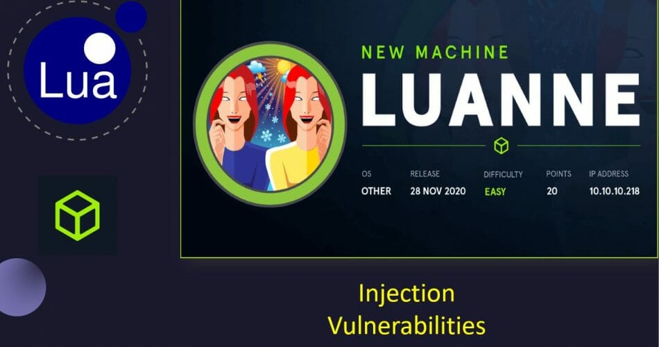 Understanding Lua Programming Vulnerabilities | HackTheBox Luanne