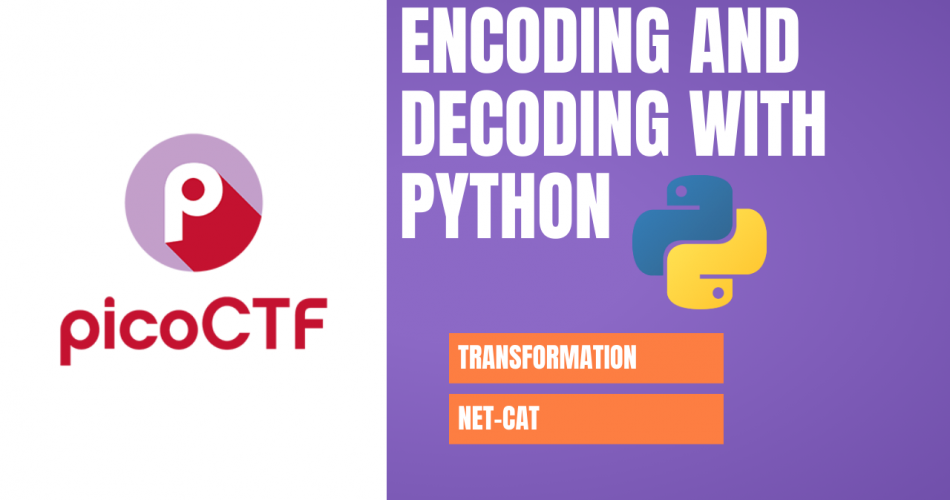 Encoding and Decoding with Python | PicoCTF Transformation + net-cat
