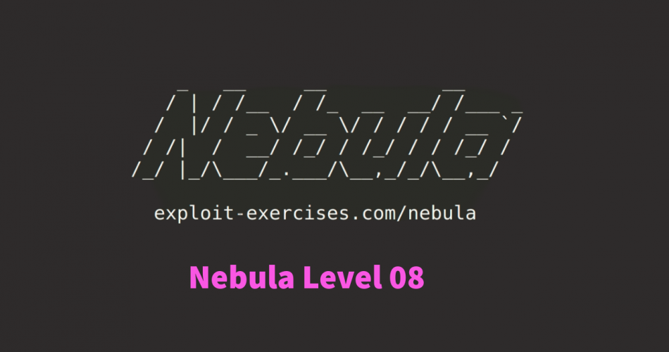 Nebula Exploit walkthrough level 08 | Wireshark packet analysis