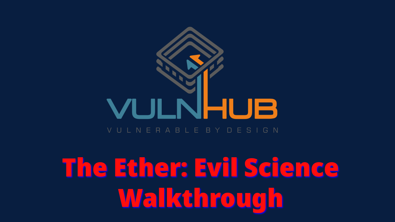 SSH Log File Poisoning | The Ether: Evil Science Vulnhub CTF walkthrough