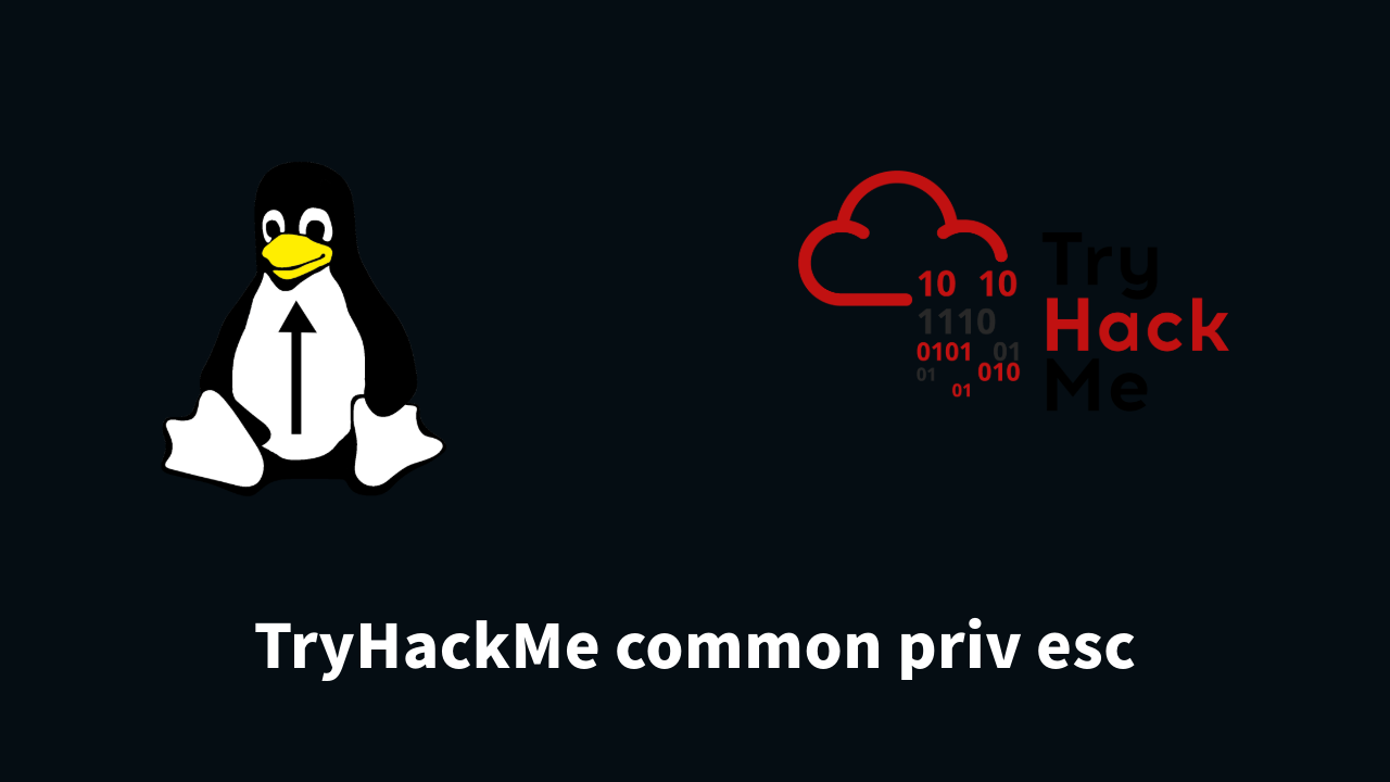 Linux Privilege Escalation | TryHackMe common priv esc