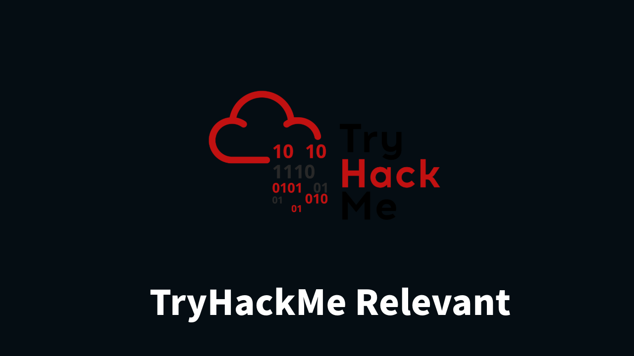 Demonstrating Black Box Penetration Testing | TryHackMe Relevant