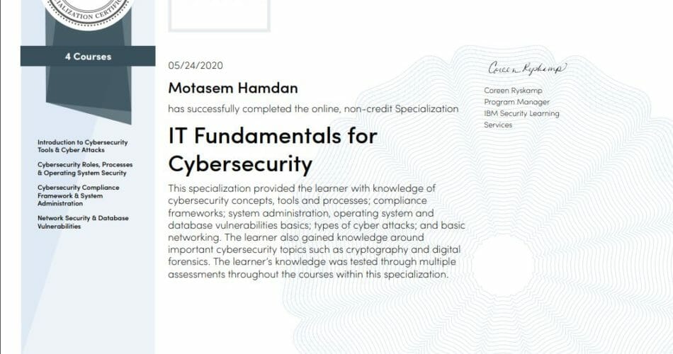 Motasem hamdan - IBM Cybersecurity