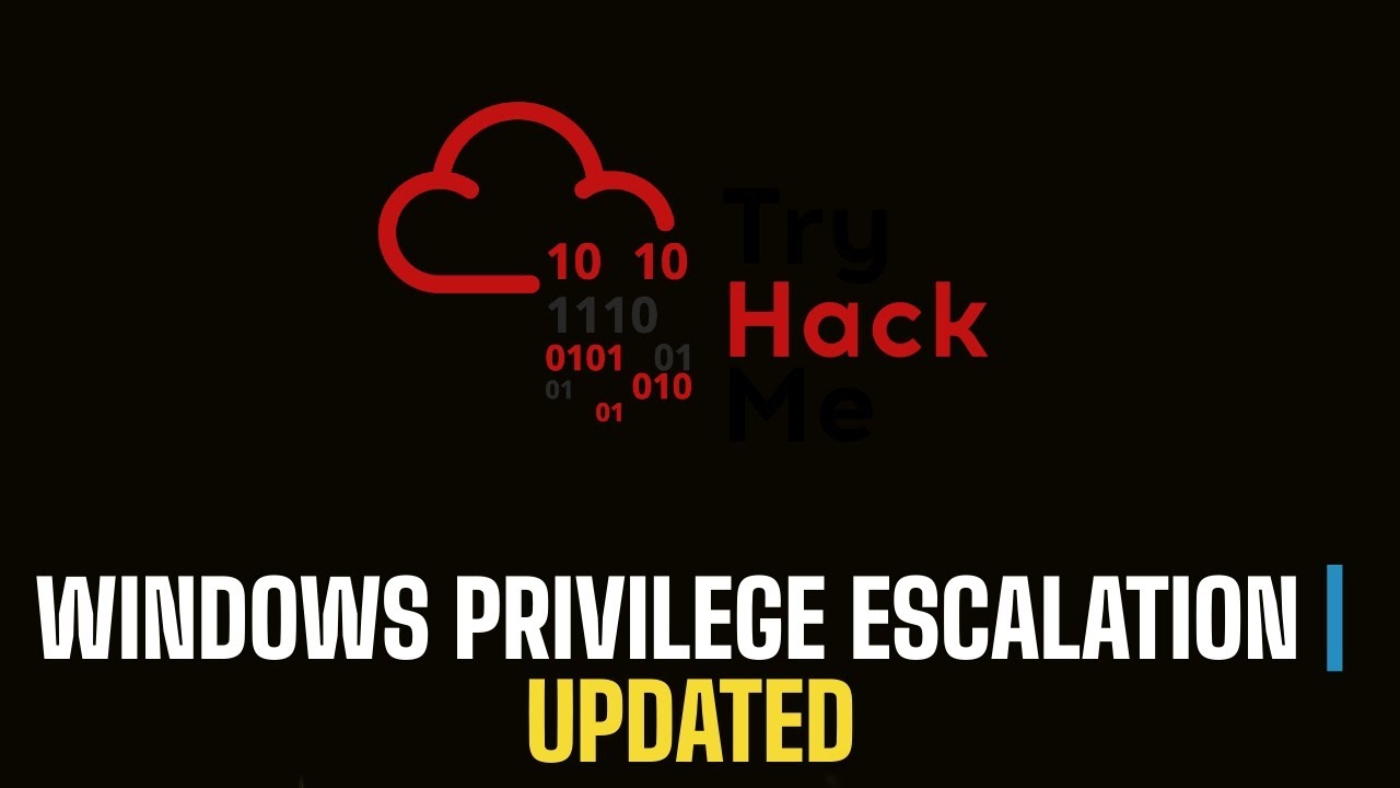 [UPDATED] The Complete Windows Privilege Escalation TryHackMe